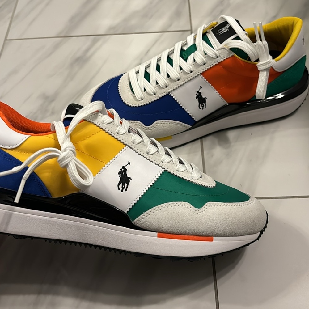 Polo by Ralph Lauren Colorful Panel Sneakers